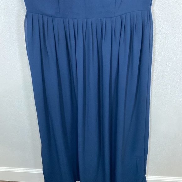 Maya Deluxe maternity dress sequins formal‎ navy blue - Picture 3 of 10